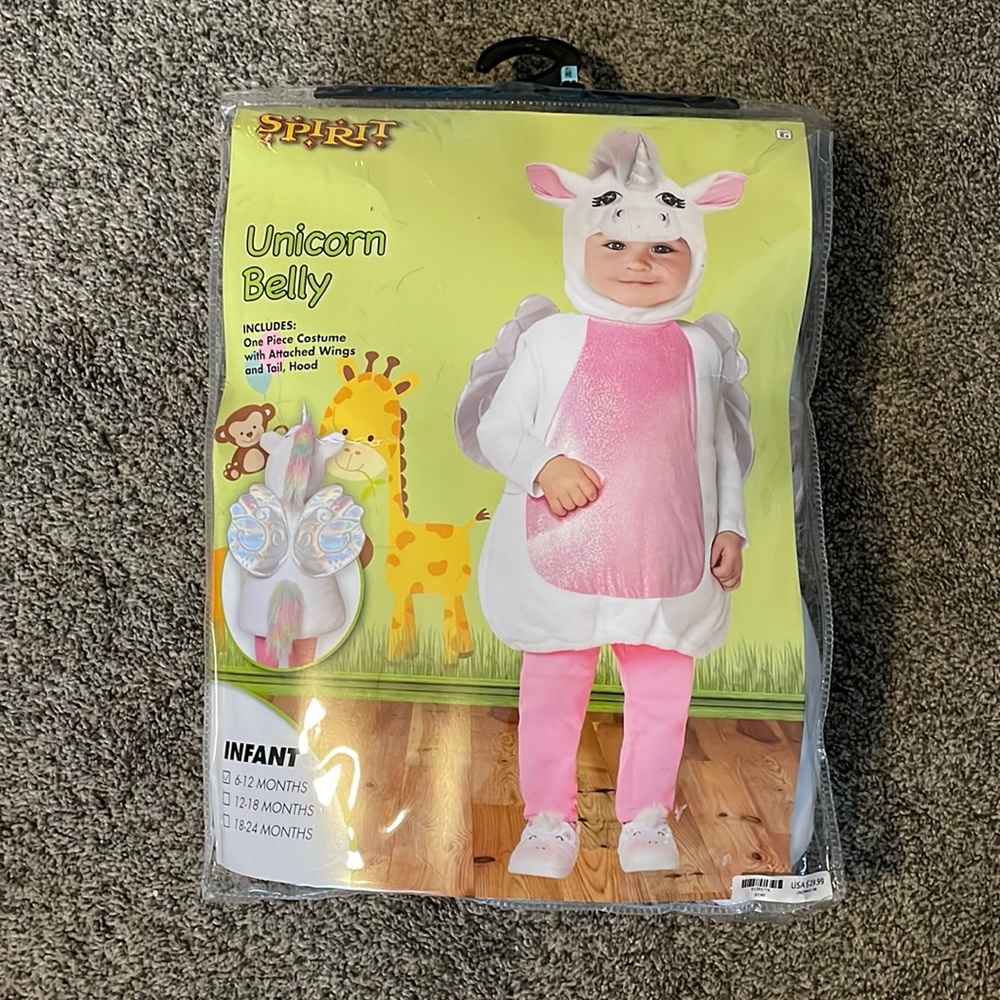 Unicorn Belly Halloween costume